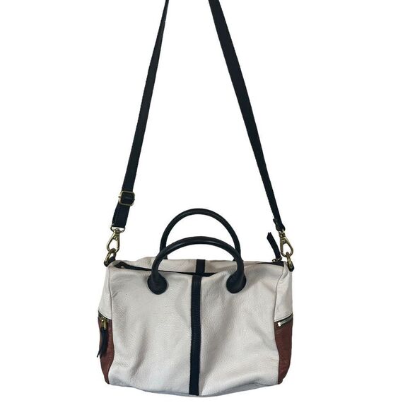 Fossil Erin Colorblock Satchel - Picture 2 of 14